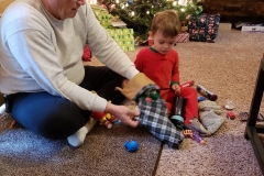 Christmas morning stockings!