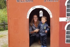 A stretch break at Tiny Town