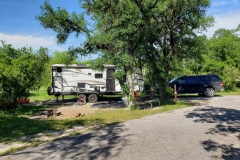 Killer camp site at Inks Lake