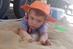 Sand so soft you can swim in it!