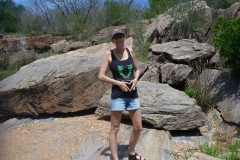 Baby Sis at Devil's Waterhole at Inks Lake